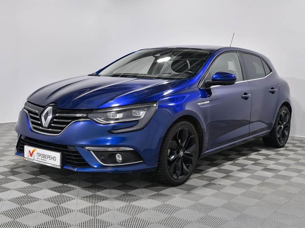 Продано: Renault Megane хэтчбек 5-дв. III поколение рестайлинг 1.6 MT 106  л.с. синий в Санкт-Петербурге - Quto.ru