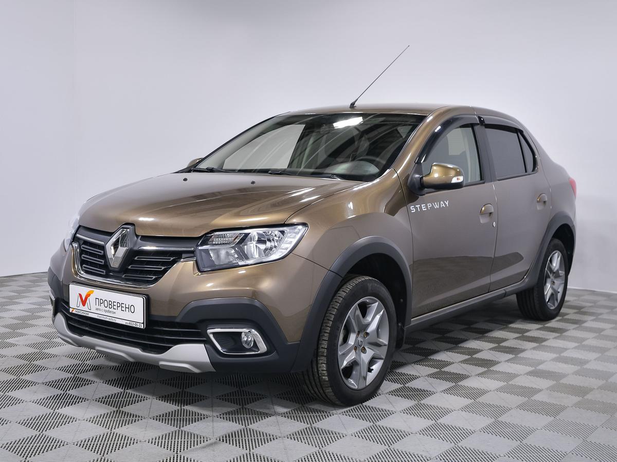 Продано: Renault Logan II поколение рестайлинг 1.6 MT 82 л.с. коричневый в  Санкт-Петербурге - Quto.ru