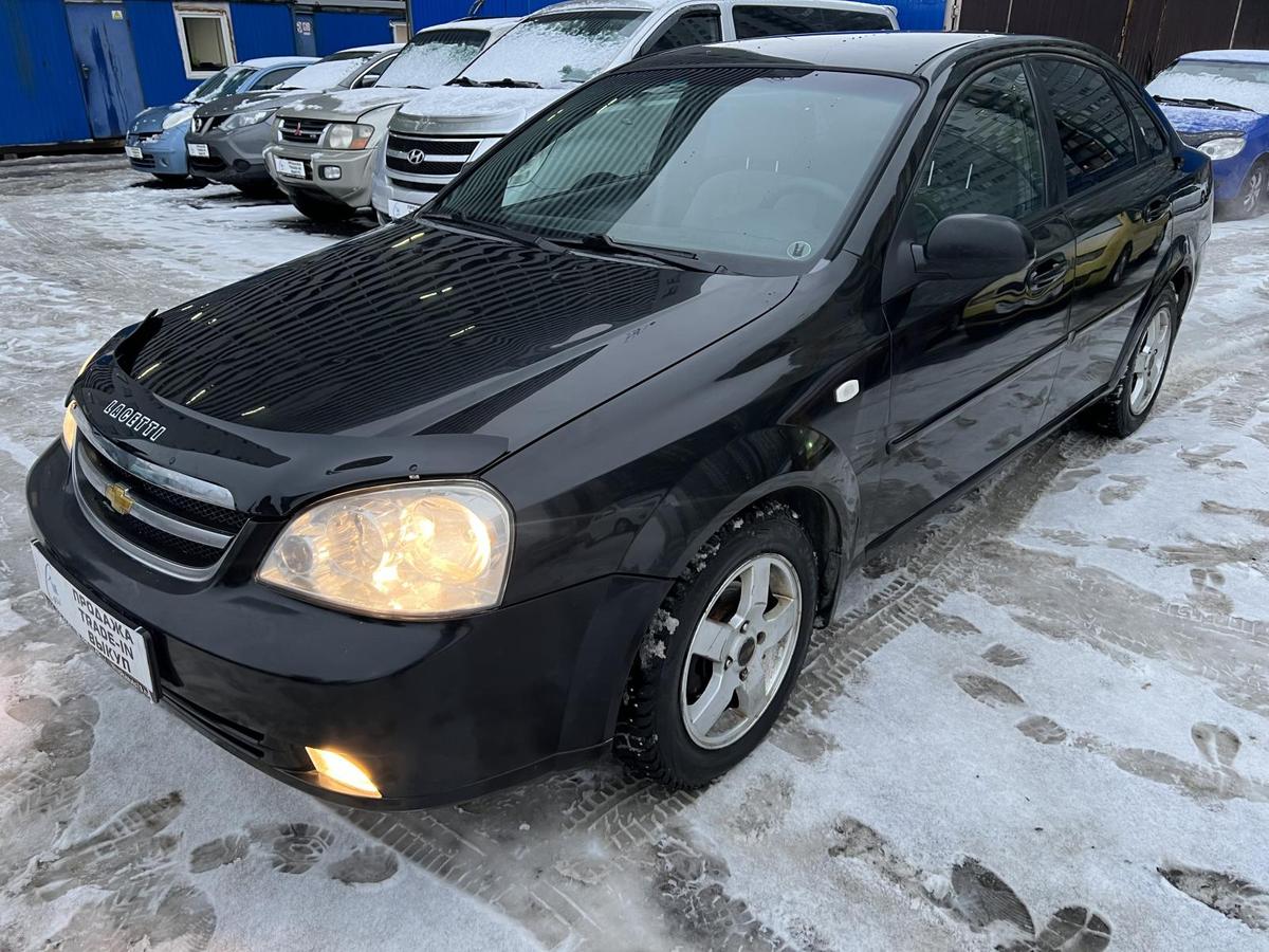 Продано: Chevrolet Lacetti седан I поколение 1.6 AT 109 л.с. черный в  Санкт-Петербурге - Quto.ru