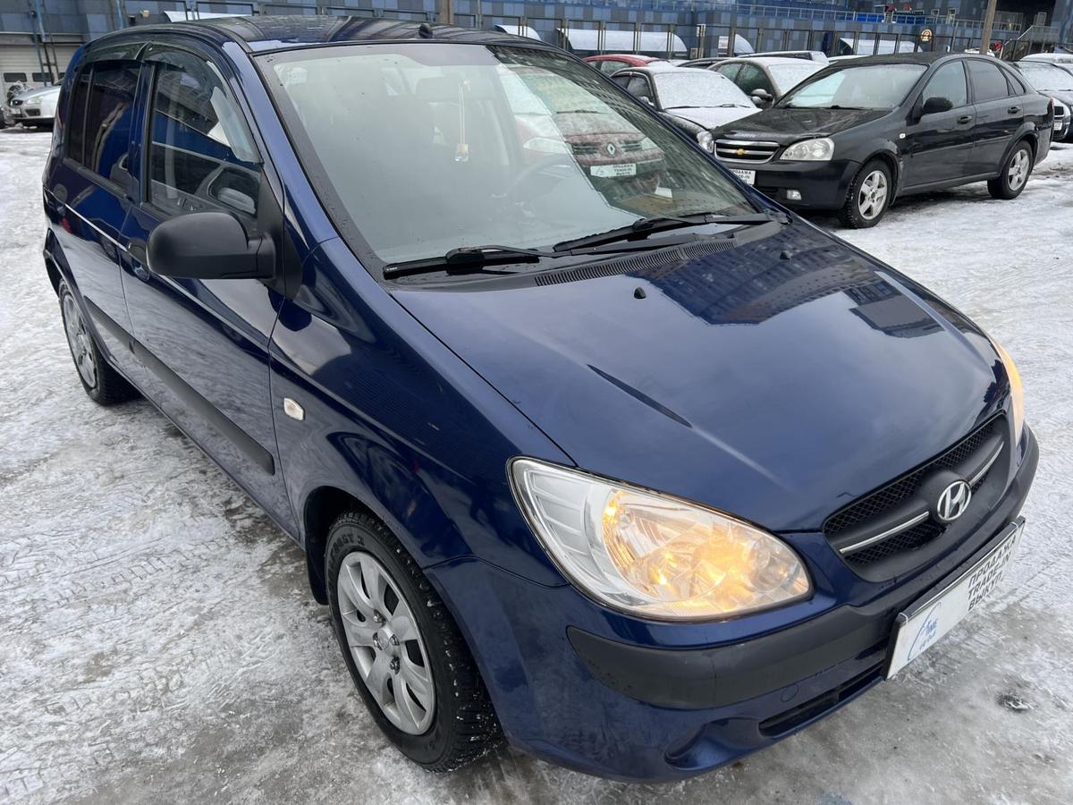 Продано: Hyundai Getz 5-дв. I поколение 1.1 MT 66 л.с. синий в  Санкт-Петербурге - Quto.ru