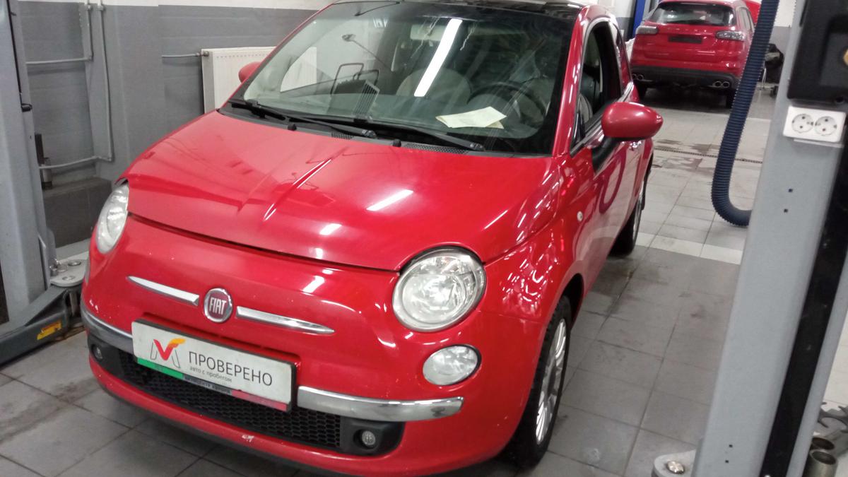 Продано: FIAT 500 II поколение 1.4 MTA 100 л.с. красный в Санкт-Петербурге  - Quto.ru