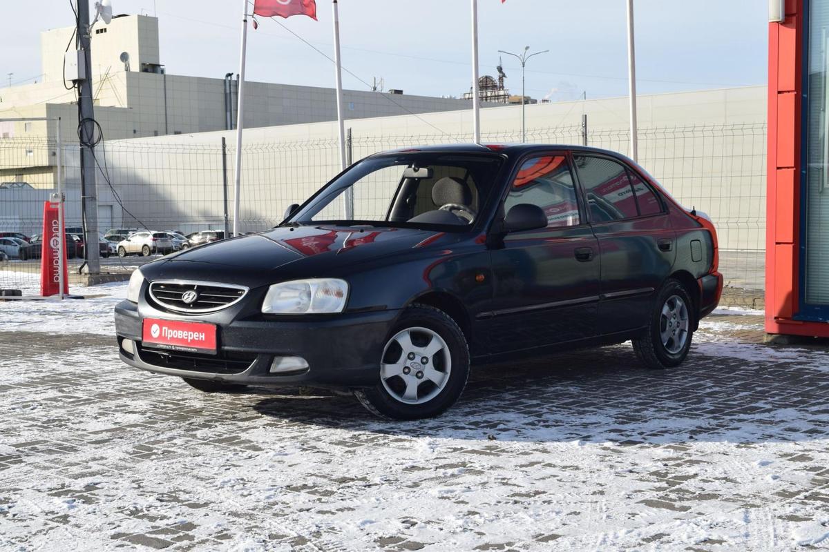 Продано: Hyundai Accent II поколение 1.5 AT 102 л.с. черный в Ростовской  Области - Quto.ru