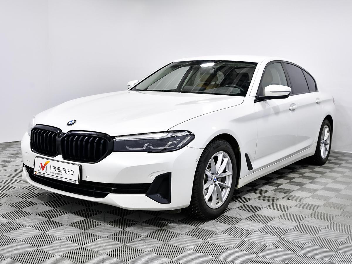 Продано: BMW 5 серия седан G30 рестайлинг 520i AT 184 л.с. белый в  Санкт-Петербурге - Quto.ru