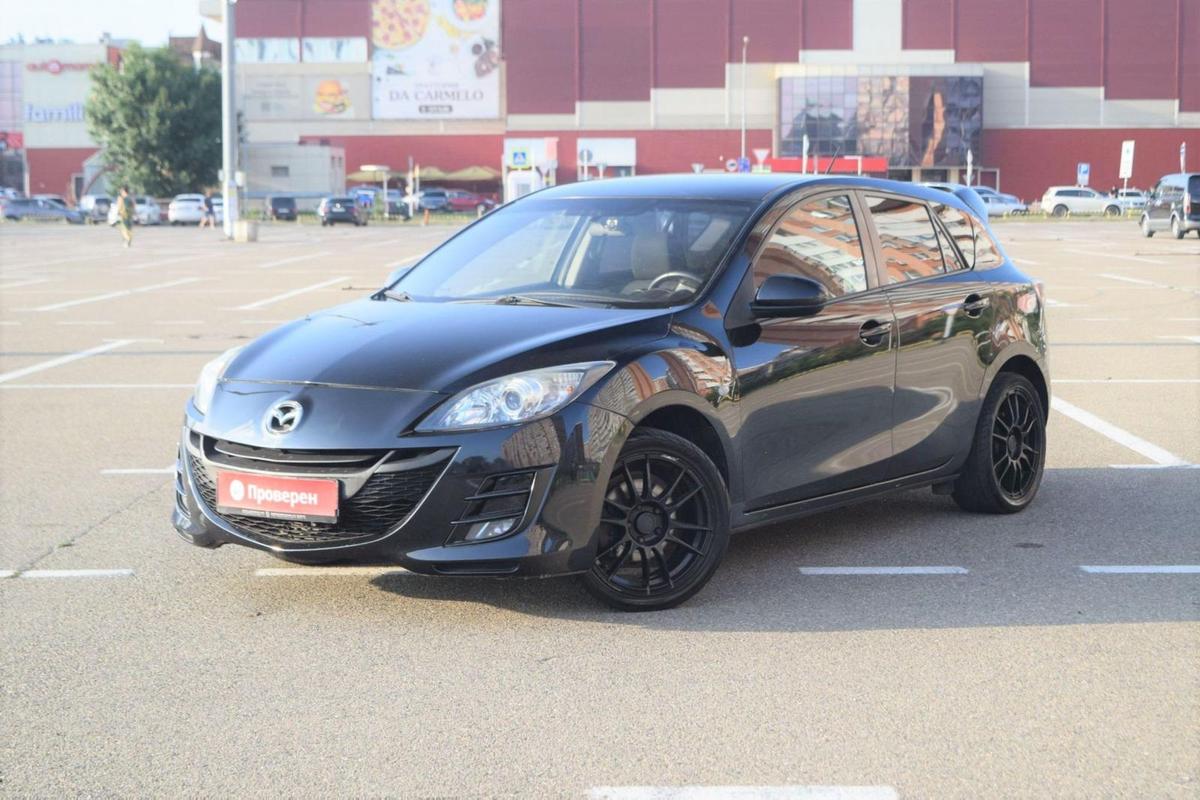 Продано: Mazda 3 хэтчбек II поколение 1.6 AT 105 л.с. черный в  Краснодарском крае - Quto.ru