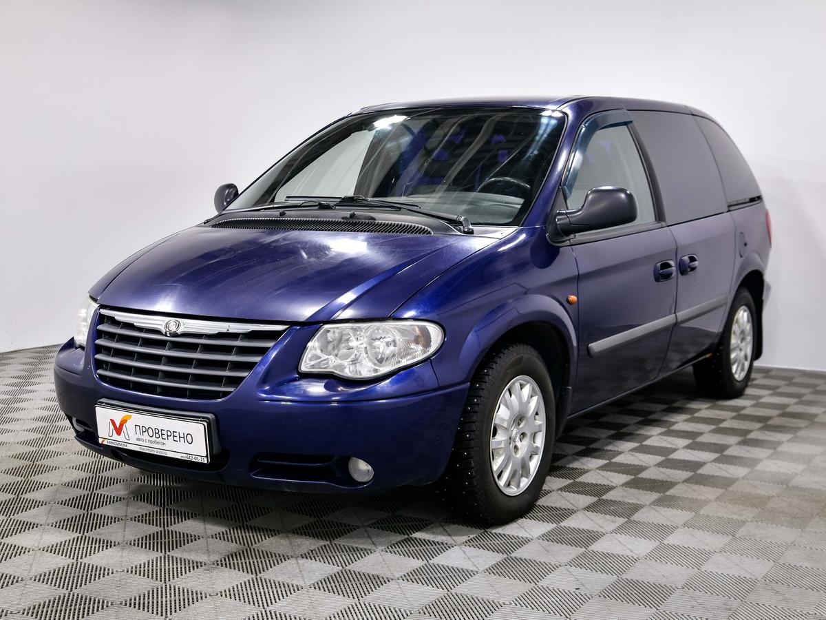 Продано: Chrysler Voyager V поколение 2.4 MT 147 л.с. синий в  Санкт-Петербурге - Quto.ru