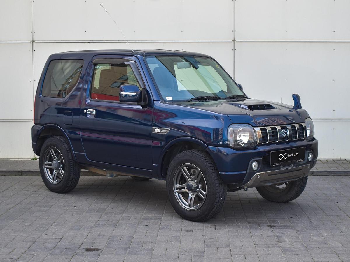 Продано: Suzuki Jimny FJ 2-ой рестайлинг 1.3 MT 85 л.с. синий в  Краснодарском крае - Quto.ru