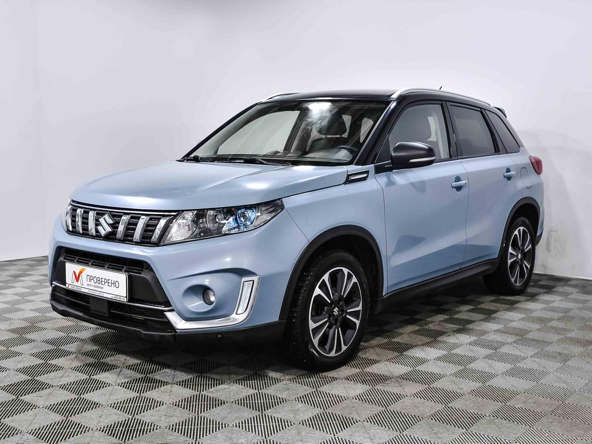 Продано: Suzuki Vitara 5-дв. II поколение рестайлинг 1.4 T AT 140 л.с.  голубой в Санкт-Петербурге - Quto.ru