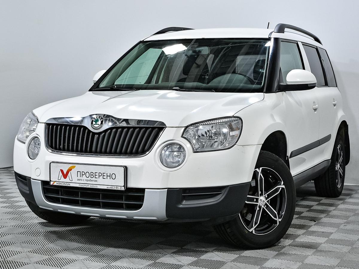 Продано: Skoda Yeti I поколение рестайлинг 1.2 TSI MT 105 л.с. белый в  Санкт-Петербурге - Quto.ru