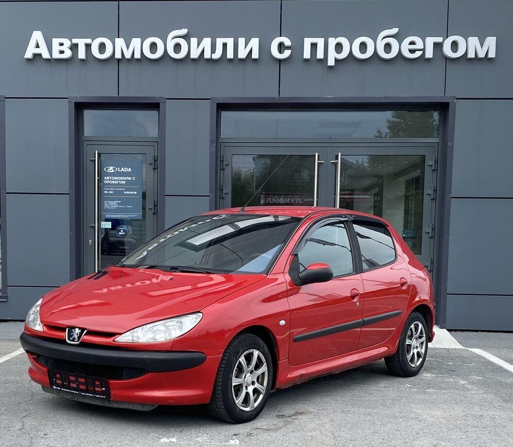 Продано: Peugeot 206 хэтчбек 5-дв. I поколение 1.4 AT 75 л.с. красный в  Тюменской области - Quto.ru