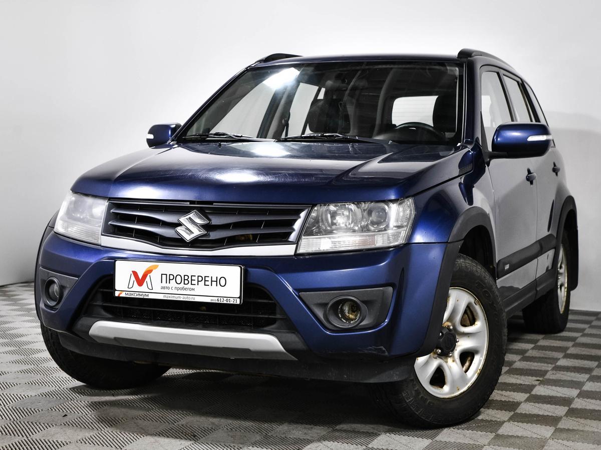 Продано: Suzuki Grand Vitara 5-дв. II поколение рестайлинг 2.0 AT 140 л.с.  синий в Санкт-Петербурге - Quto.ru