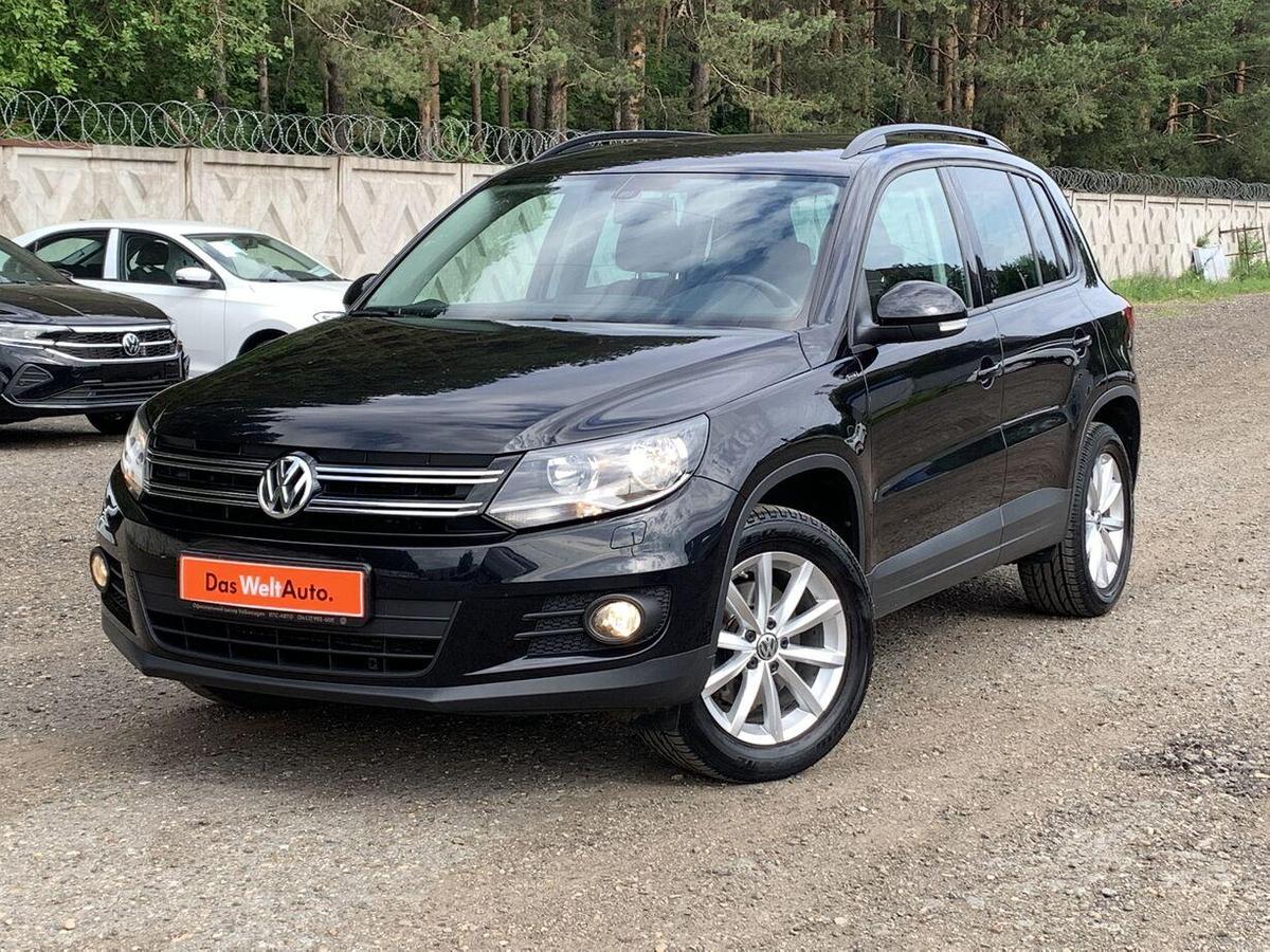 Продано: Volkswagen Tiguan I поколение рестайлинг 1.4 TSI MT 122 л.с.  черный в Удмуртии - Quto.ru