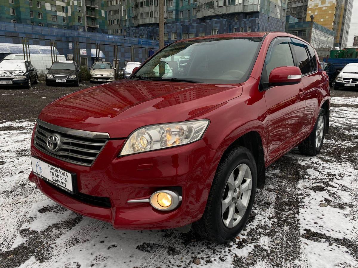 Продано: Toyota RAV4 5-дв. III поколение 2-й рестайлинг 2.0 MT 2WD 158 л.с.  красный в Санкт-Петербурге - Quto.ru