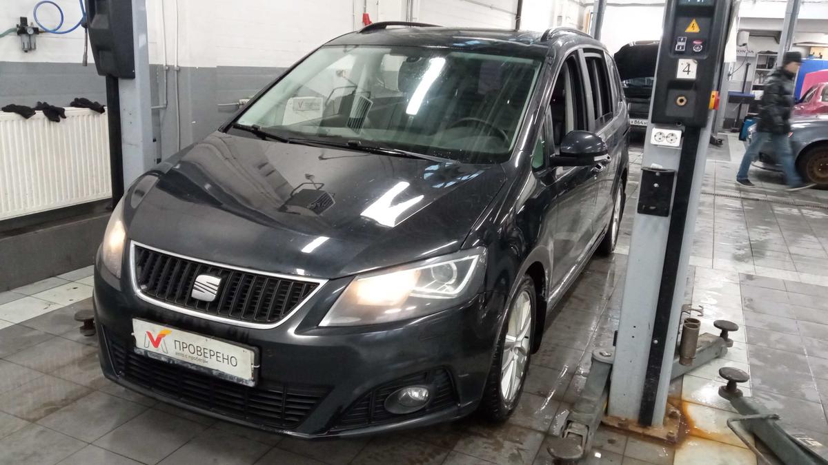 Продано: SEAT Alhambra II поколение 2.0 TSI DSG 200 л.с. черный в  Санкт-Петербурге - Quto.ru