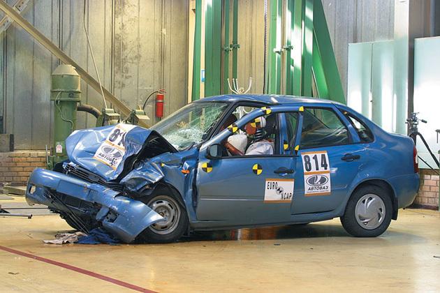 Методика краш-теста Лада Калина 2