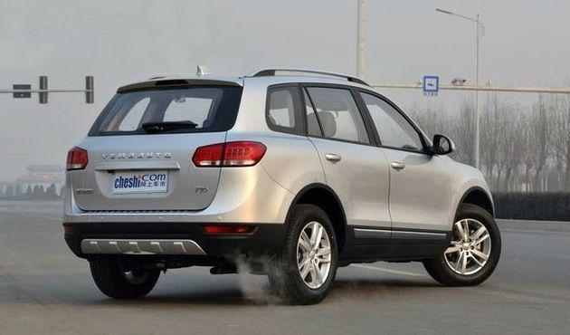 Китайский кроссовер Zotye T600 клон VW Touareg: фото, цены