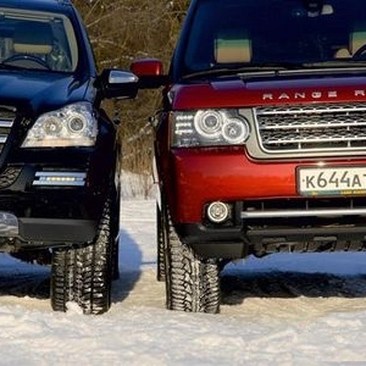 Range Rover и Mercedes-Benz GL - Quto.ru