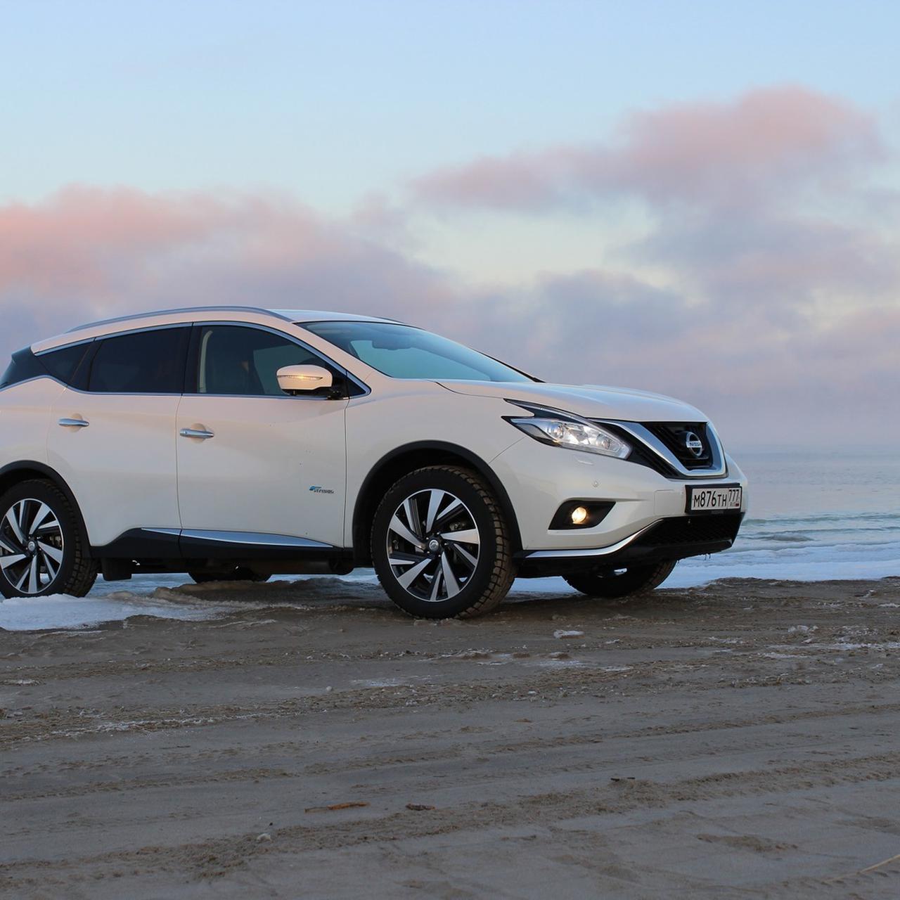 Белый на белом: тест-драйв Nissan Murano - Quto.ru