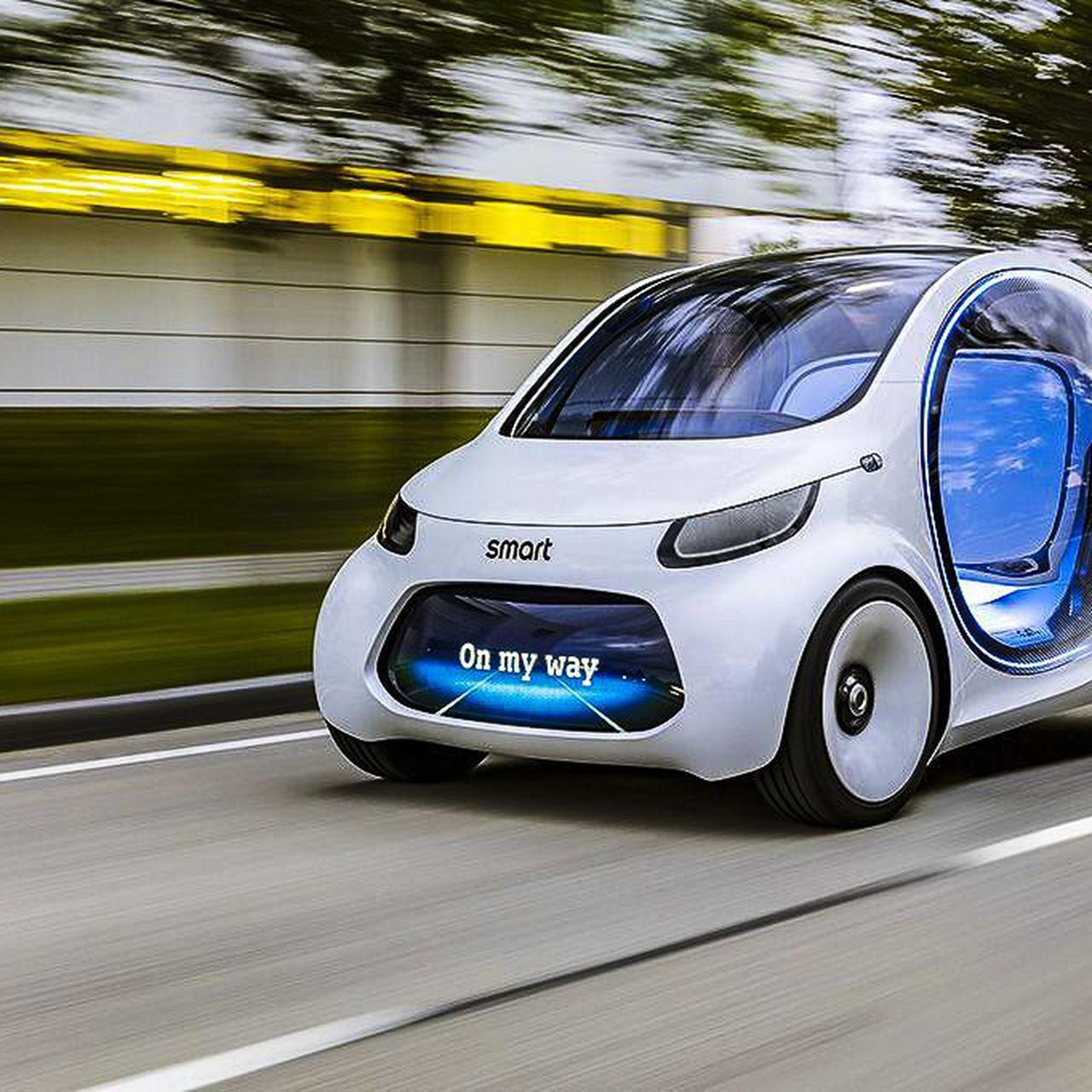 Smart vision EQ fortwo: прозрачный беспилотник с отличным характером -  Quto.ru