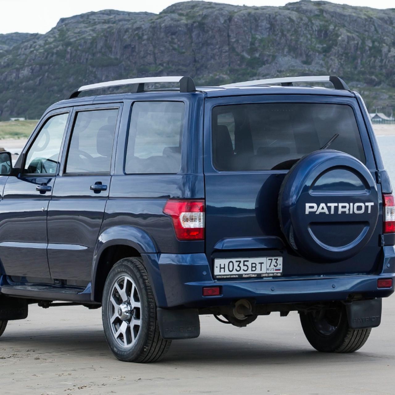 Уаз Патриот Вид Сзади