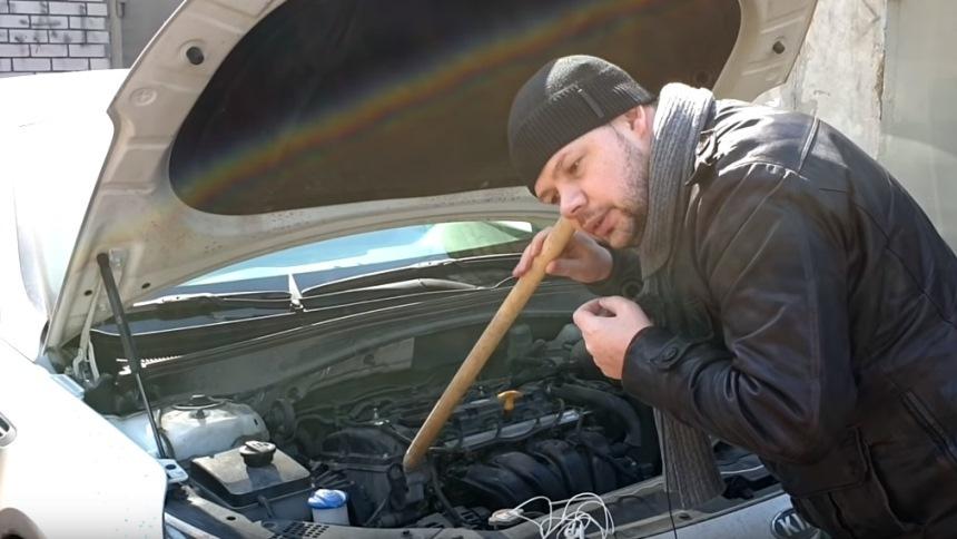 проверка снятого двигателя