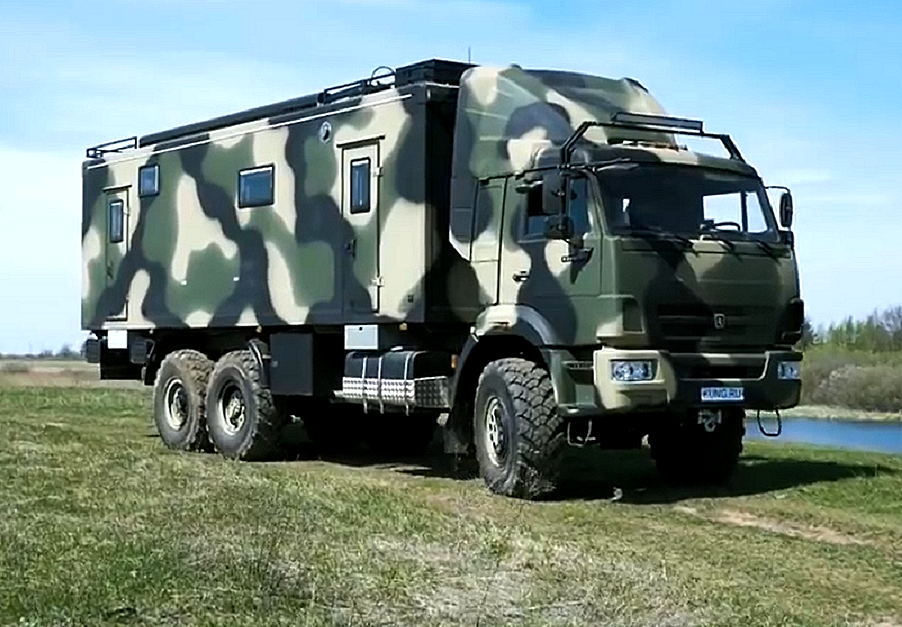 Камаз автодом с сауной
