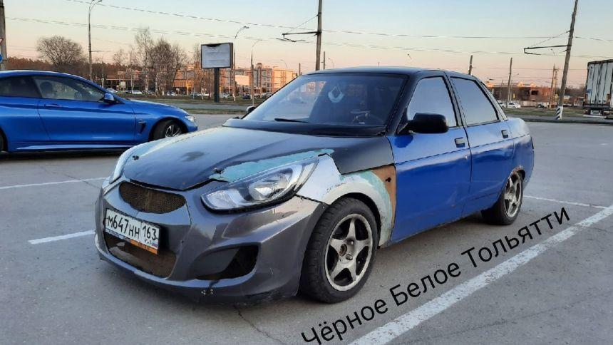Авария солярис черный