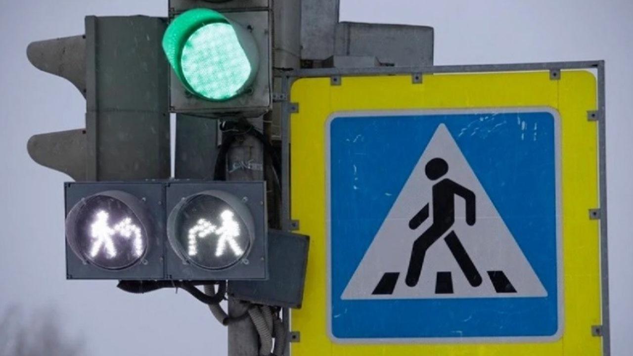 В Уфе появились светофоры с белым человечком - Quto.ru