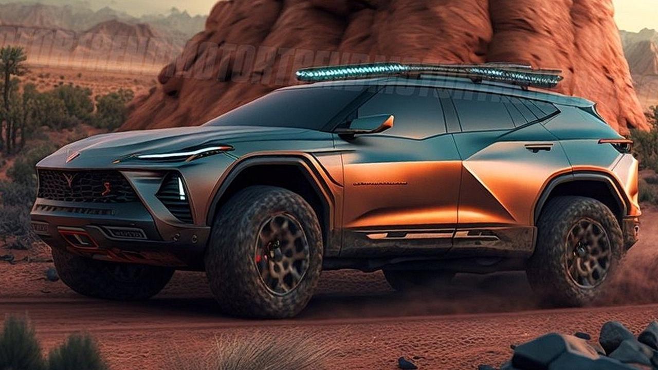 Посмотрите, как может выглядеть кроссовер Chevrolet Corvette - Quto.ru