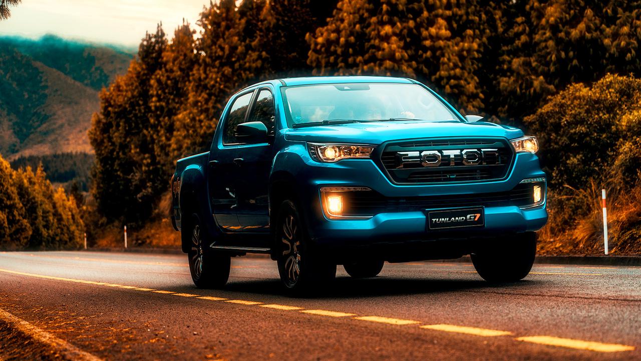 Брутальные пикапы Foton Tunland G7 добрались до России - Quto.ru