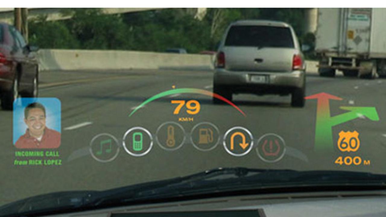 Навигатор научили проецировать на лобовое стекло автомобиля - Quto.ru