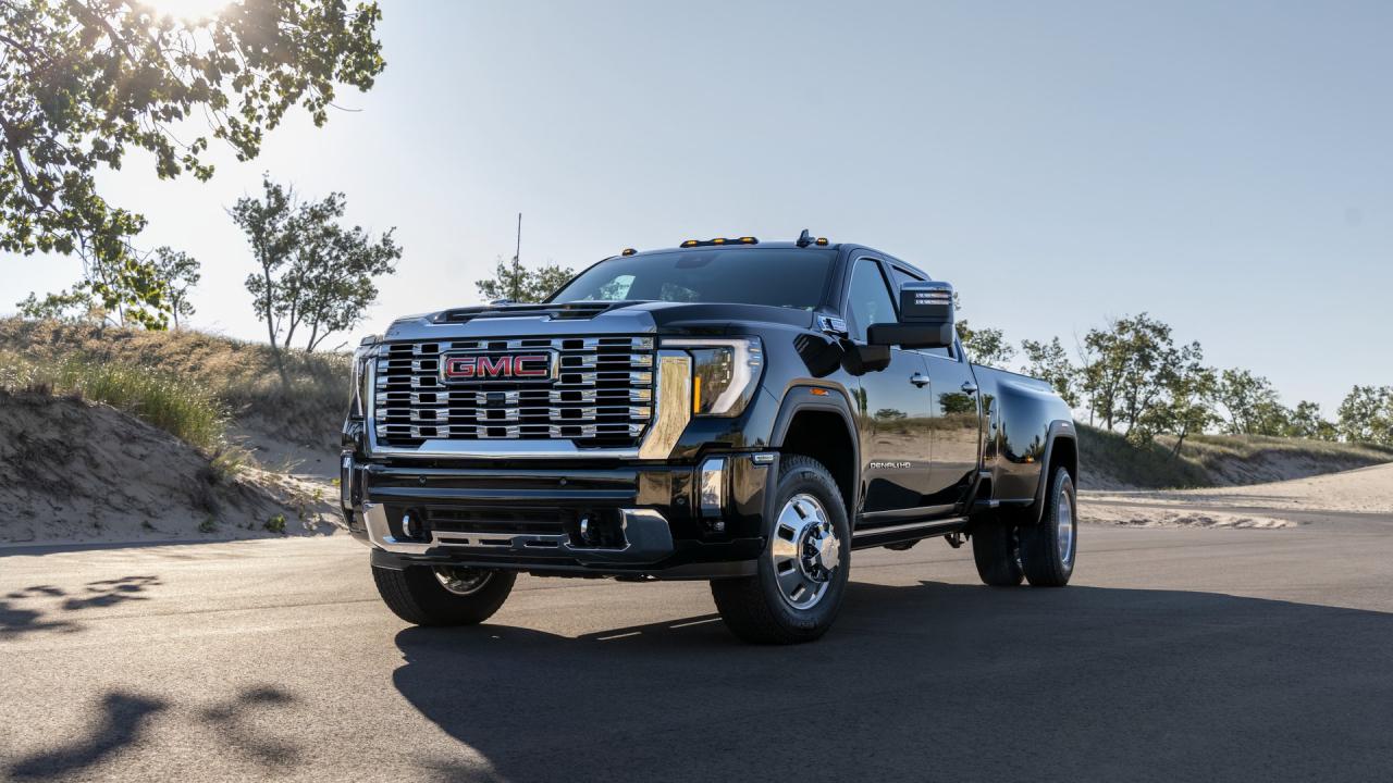 Тяжёлый пикап GMC Sierra HD получил 500-сильный турбодизель - Quto.ru