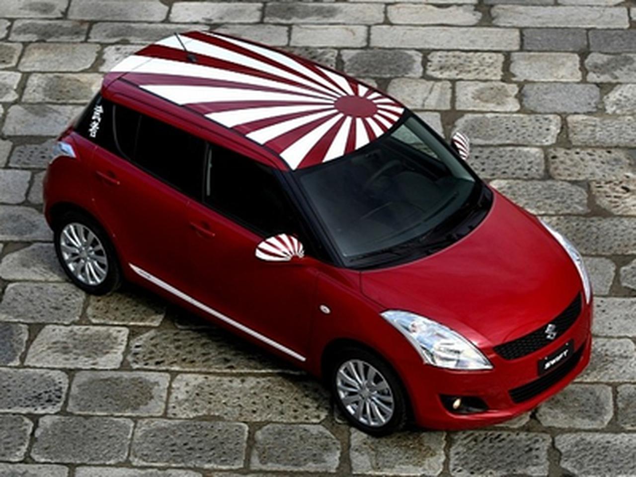 Suzuki выпускает ограниченную серию Swift с имперской символикой - Quto.ru