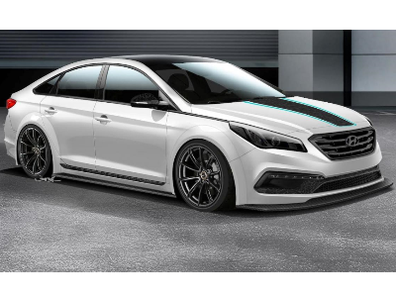 Еще один вариант Hyundai Sonata готов к тюнинг-шоу SEMA - Quto.ru