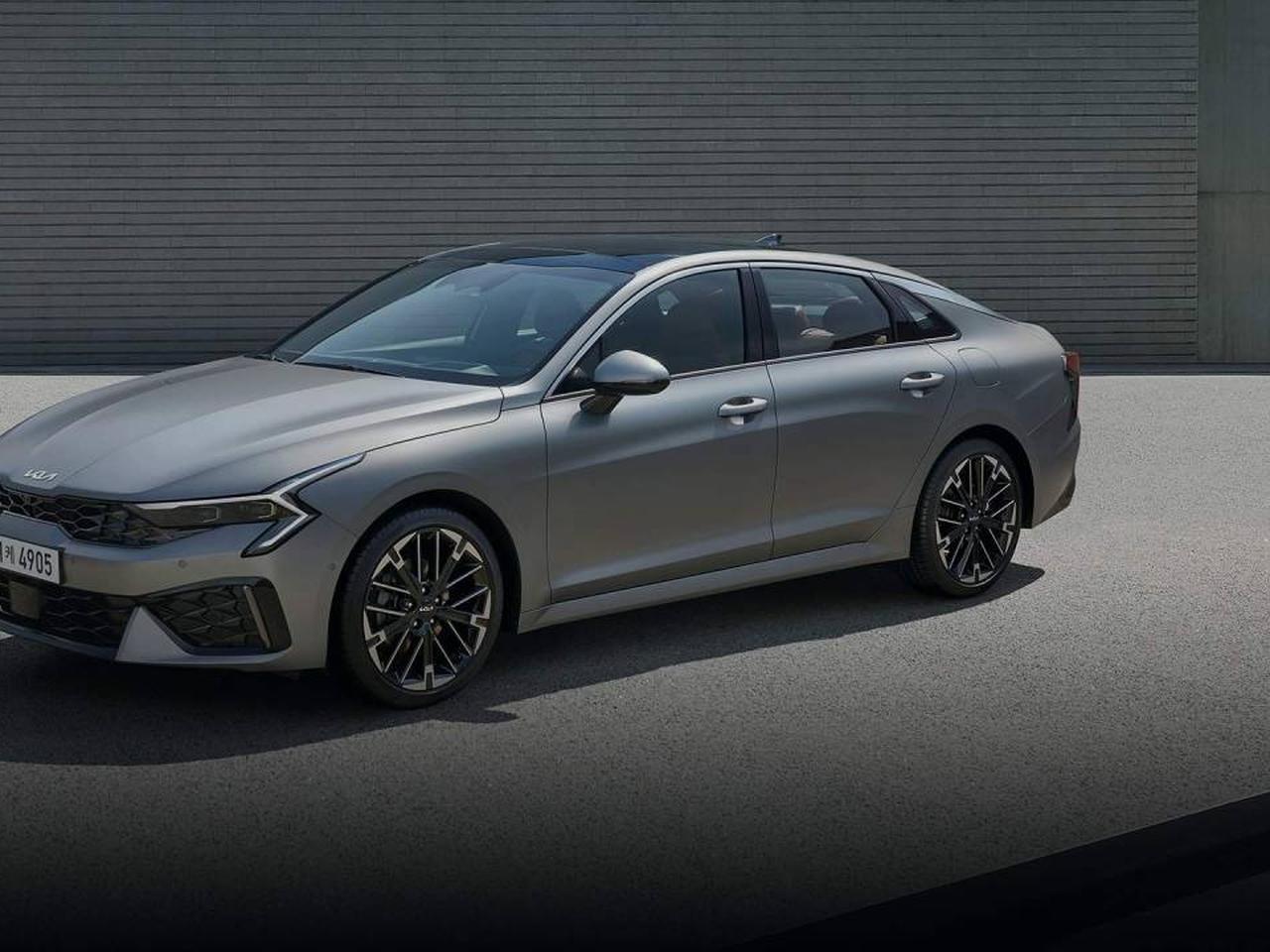 Киа к5 Серая