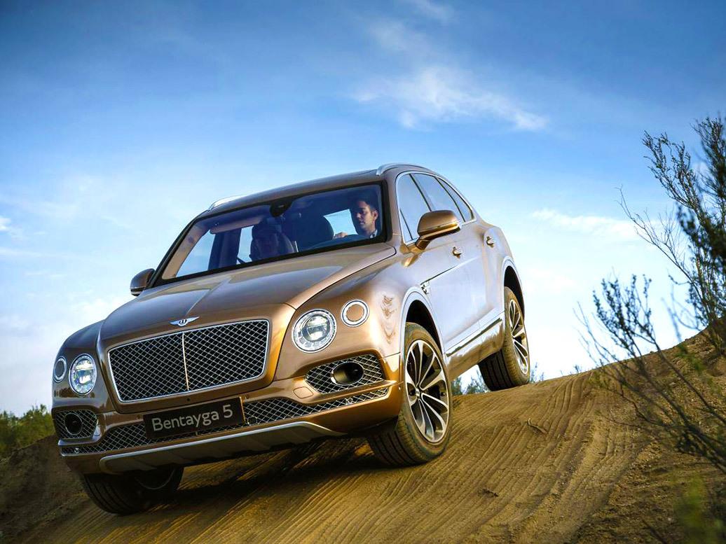 Bentley Bentayga против законов физики - Quto.ru