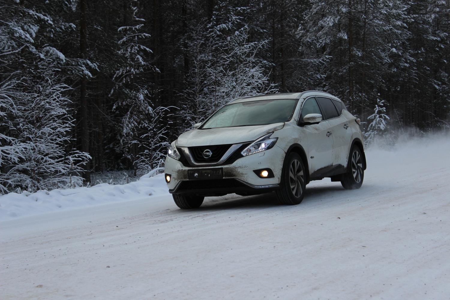 Белый на белом: тест-драйв Nissan Murano - Quto.ru