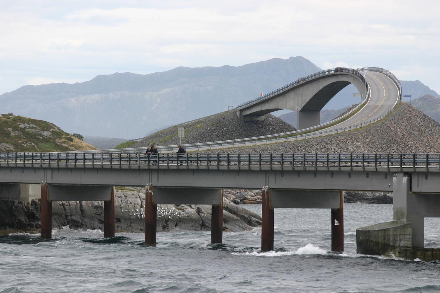Сторсесундетский мост Норвегия