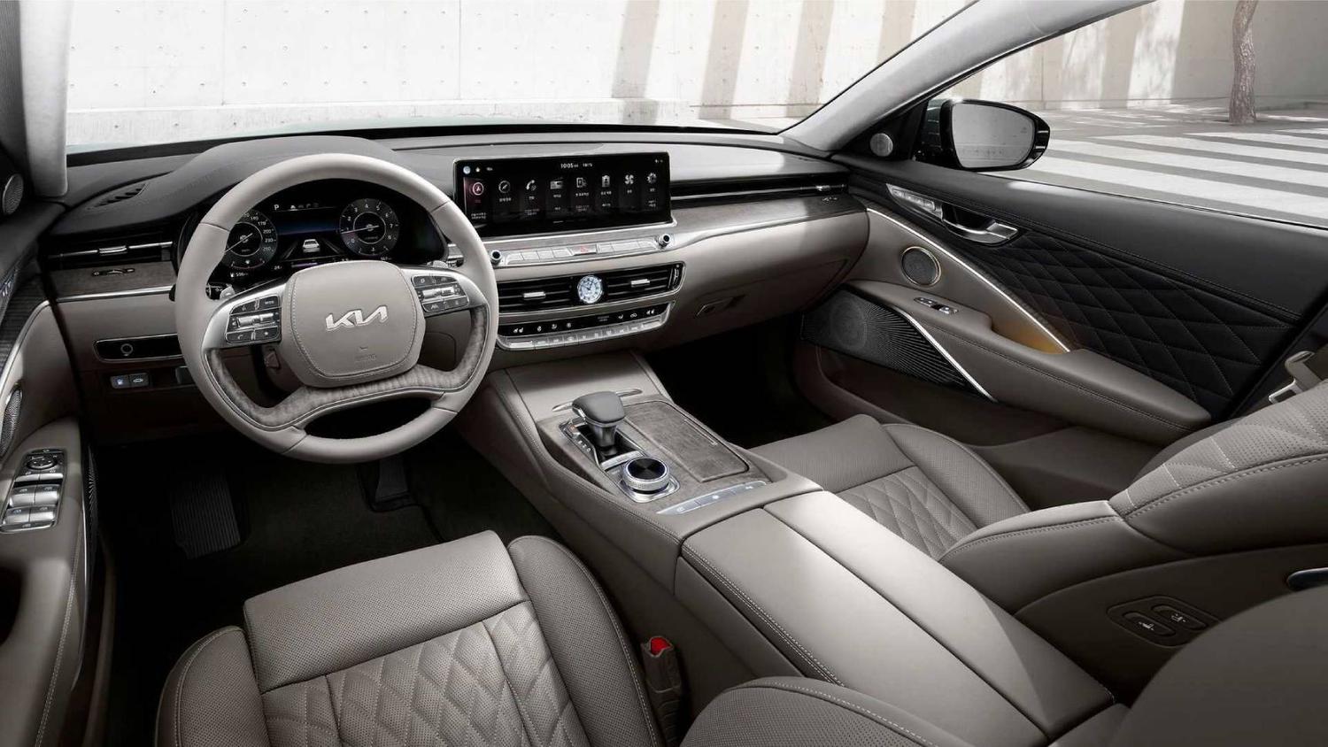 Kia рассекретила салон нового K900 - Quto.ru