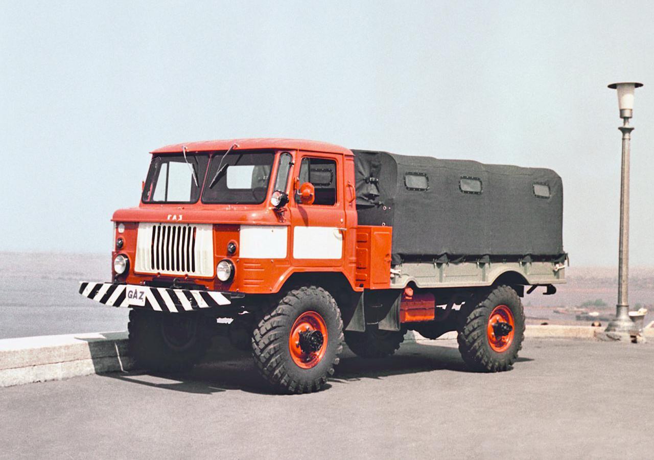 Сборная бумажная модель ГАЗ-66 / GAZ-66 (WMC 18)