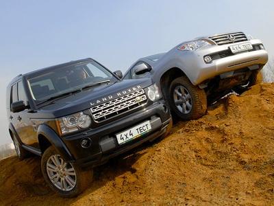 Выбор меж Land Rover Discovery IV и Lexus GX460