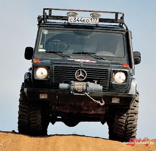Тюнинг Мерседес-бенз Gelandewagen для бездорожья