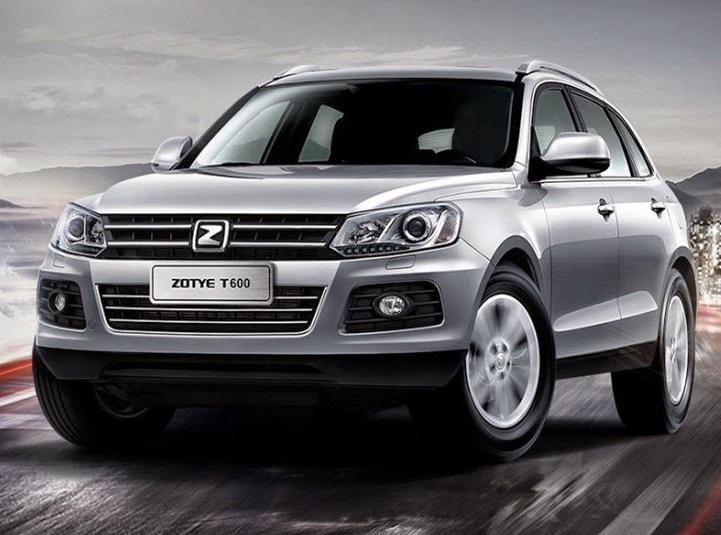 Zotye T600 - дешевый китайский кроссовер с наибольшей комплектацией