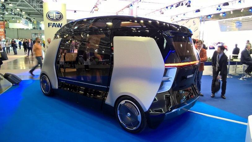 Беспилотный автобус камаз