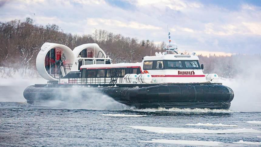 По воде и по льду: на такой штуковине вы точно не катались (видео)