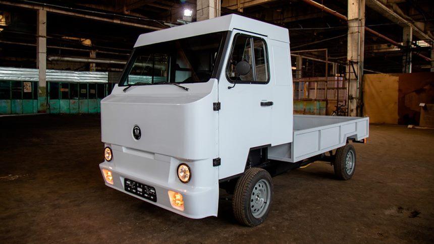 В Киргизии создали электрогрузовик из деталей Lada