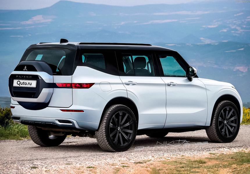 Появились изображения пятого поколения Mitsubishi Pajero: эксклюзив Quto