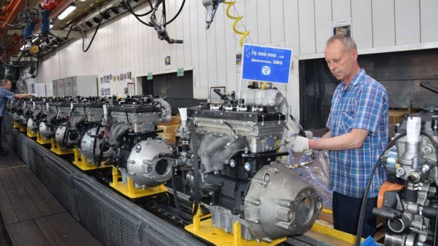 «ЗМЗ» выпустил 15-миллионный двигатель