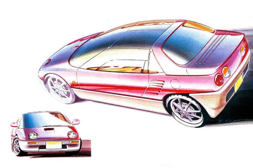 Autozam AZ-1 — забытое дитя любви Suzuki и Mazda