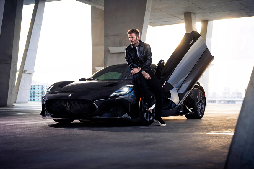 Безумство и скорость: на чём ездит Дэвид Бекхэм