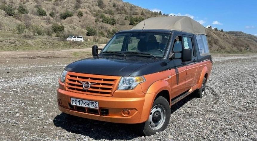 Машину «УАЗ» превратили туристическую модель